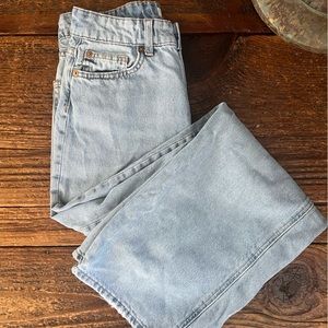 H&M Wide High Rise Jeans